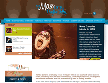Tablet Screenshot of draytonvalleymax.com
